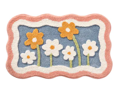 Della Bloom Floor Mat