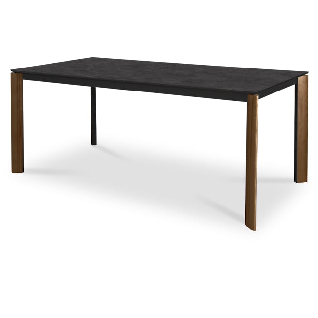 Nelson Dining Table 1.8m - Dark Slate (Sintered Stone) - 0