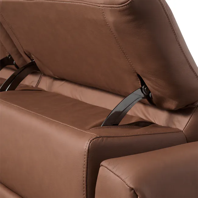 Clyde Armless Unit - Pecan Brown (Top Grain Leather) - 11