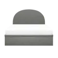 Aspen Queen Storage Bed - Midnight Grey