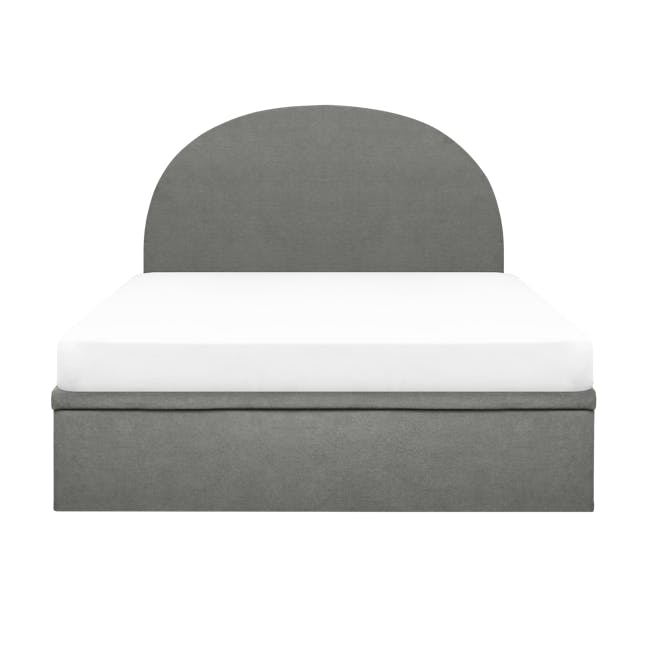 Aspen Queen Storage Bed - Midnight Grey - 0