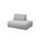 Milan Duo Extended Sofa - Slate (Fabric) - 5