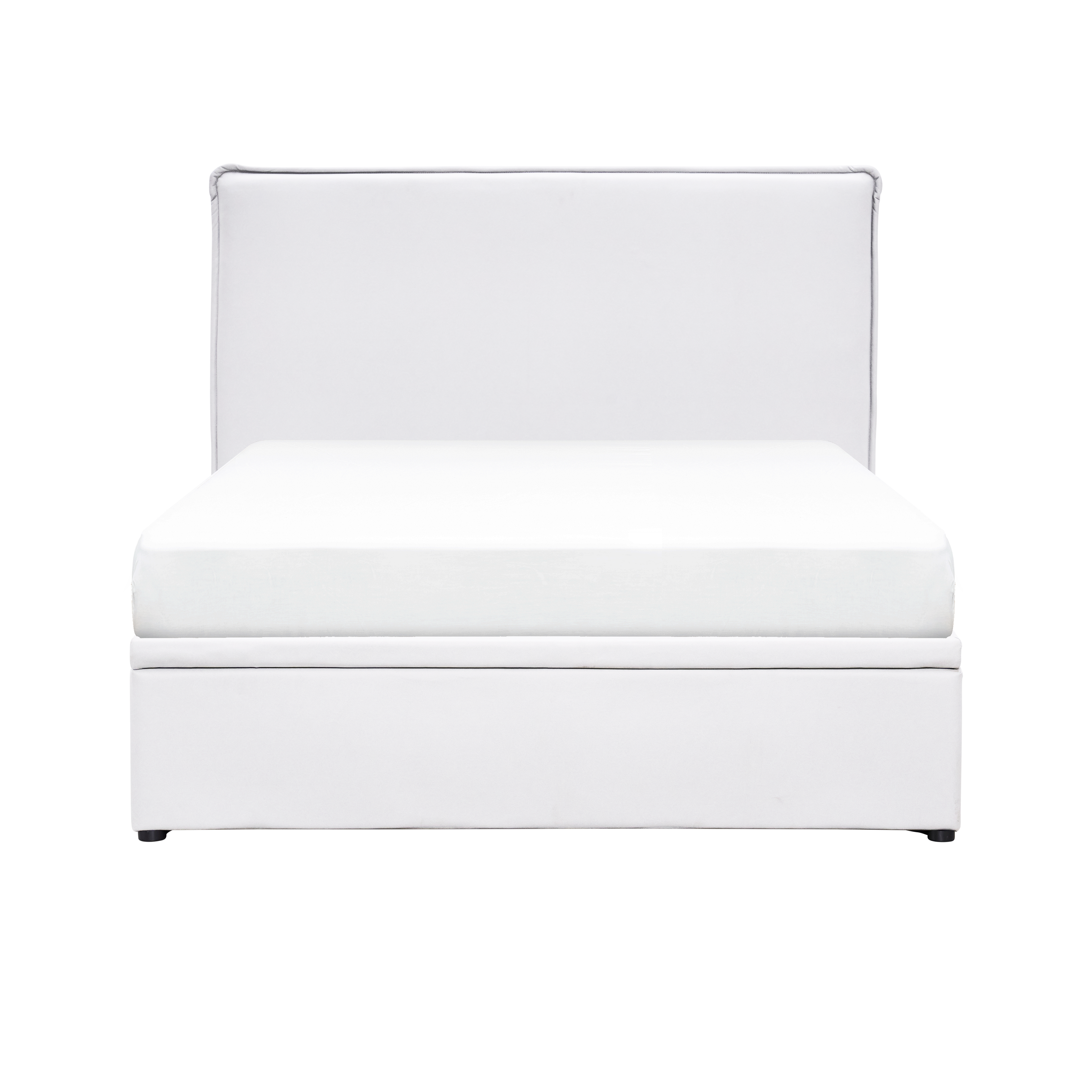 Arthur Queen Storage Bed - Ivory (Pet Friendly)