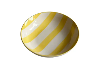 Circus Ceramic Deep Plate 20.5cm - Yellow