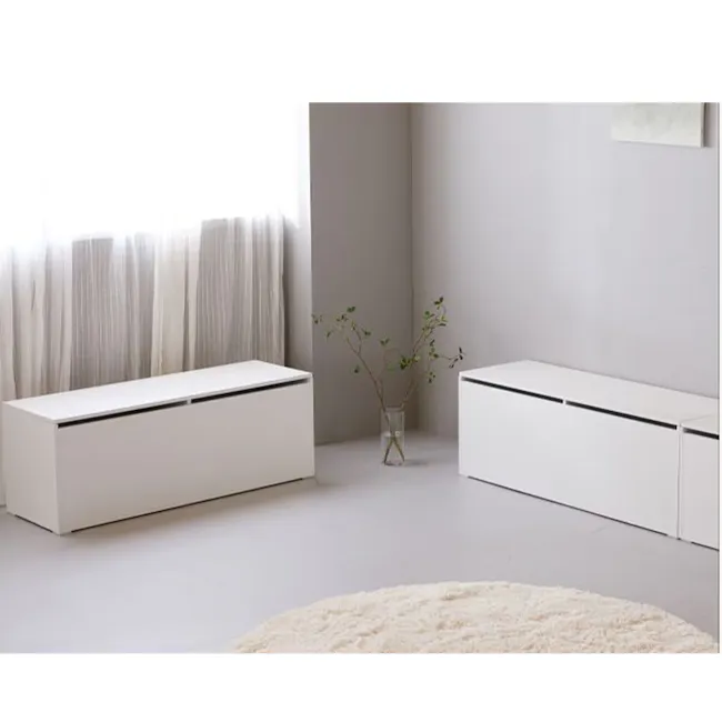 (As-is) Benno Modular Storage Bench 1.2m - White Walnut - 4 - 13