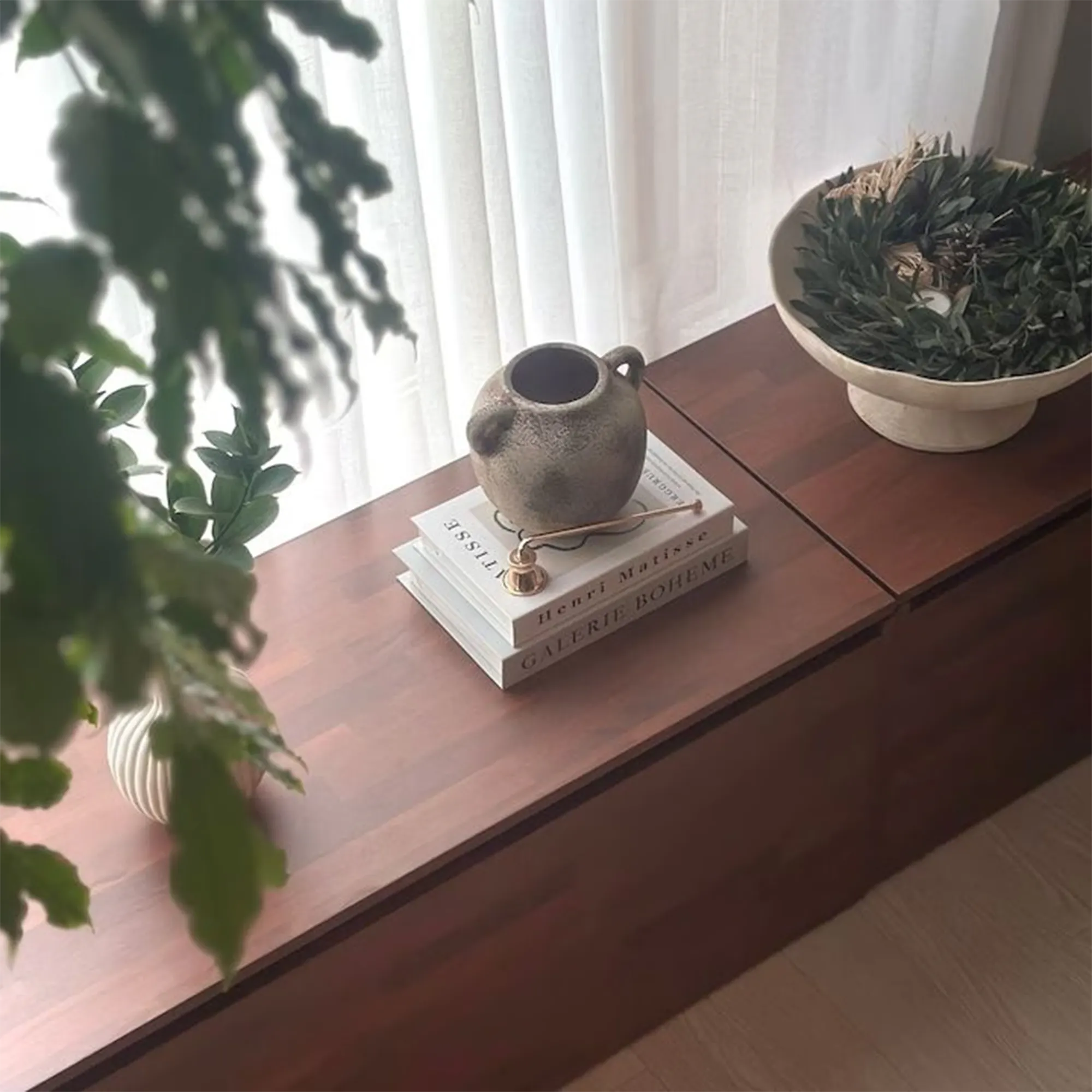 (As-is) Benno Modular Storage Bench 1.2m - White Walnut - 4 - 9