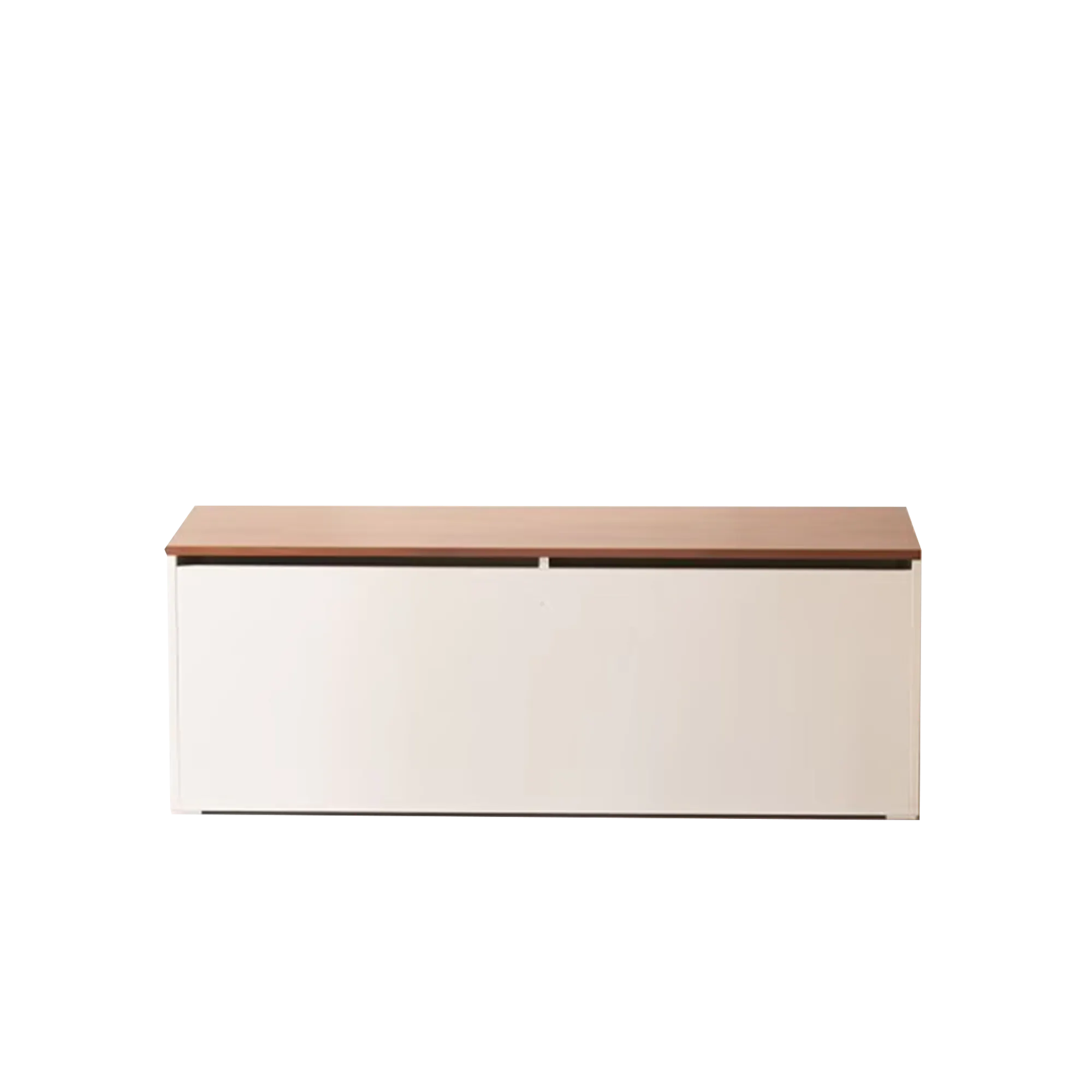 Benno Modular Storage Bench 1.2m - White Walnut, Benno by HipVan | HipVan