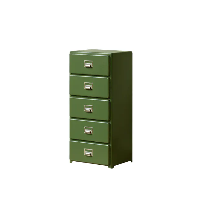 Haven 5 Drawer Chest 0.4m - Green - 1