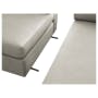 Ashley L-Shaped Lounge Sofa - Nest Beige (Scratch Resistant Fabric) - 5