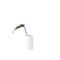 Nordic Matte Vase Small Straight Cylinder - White