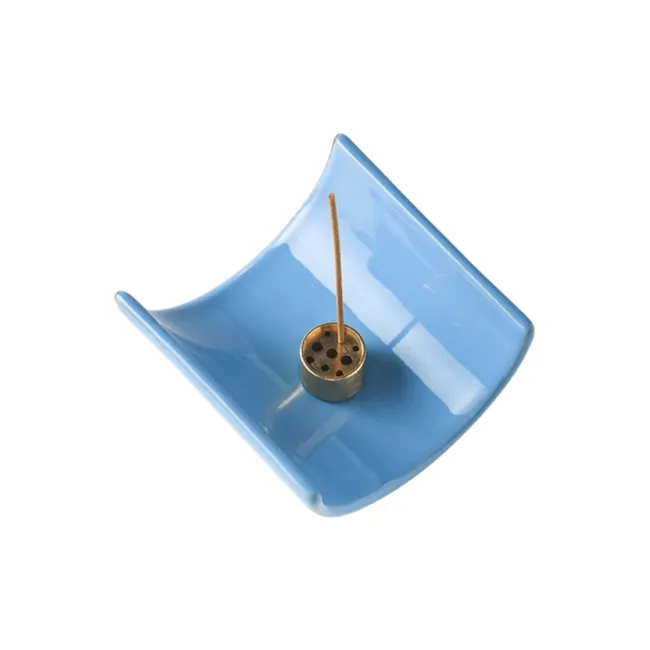 Collo Incense Holder - Blue - 1