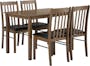 Faye Dining Table 1.1m with 4 Faye Chairs - Cocoa - 6