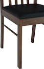Faye Dining Table 1.1m with 4 Faye Chairs - Cocoa - 19