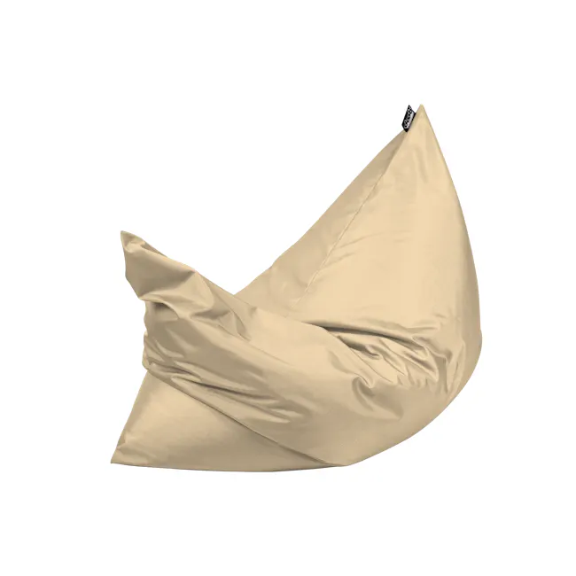 Doob Large Plopsta' - Winter Wheat (Water Repellent) - 1 - Soft, beige, pleated, fabric, satin, draping, elegant, luxurious