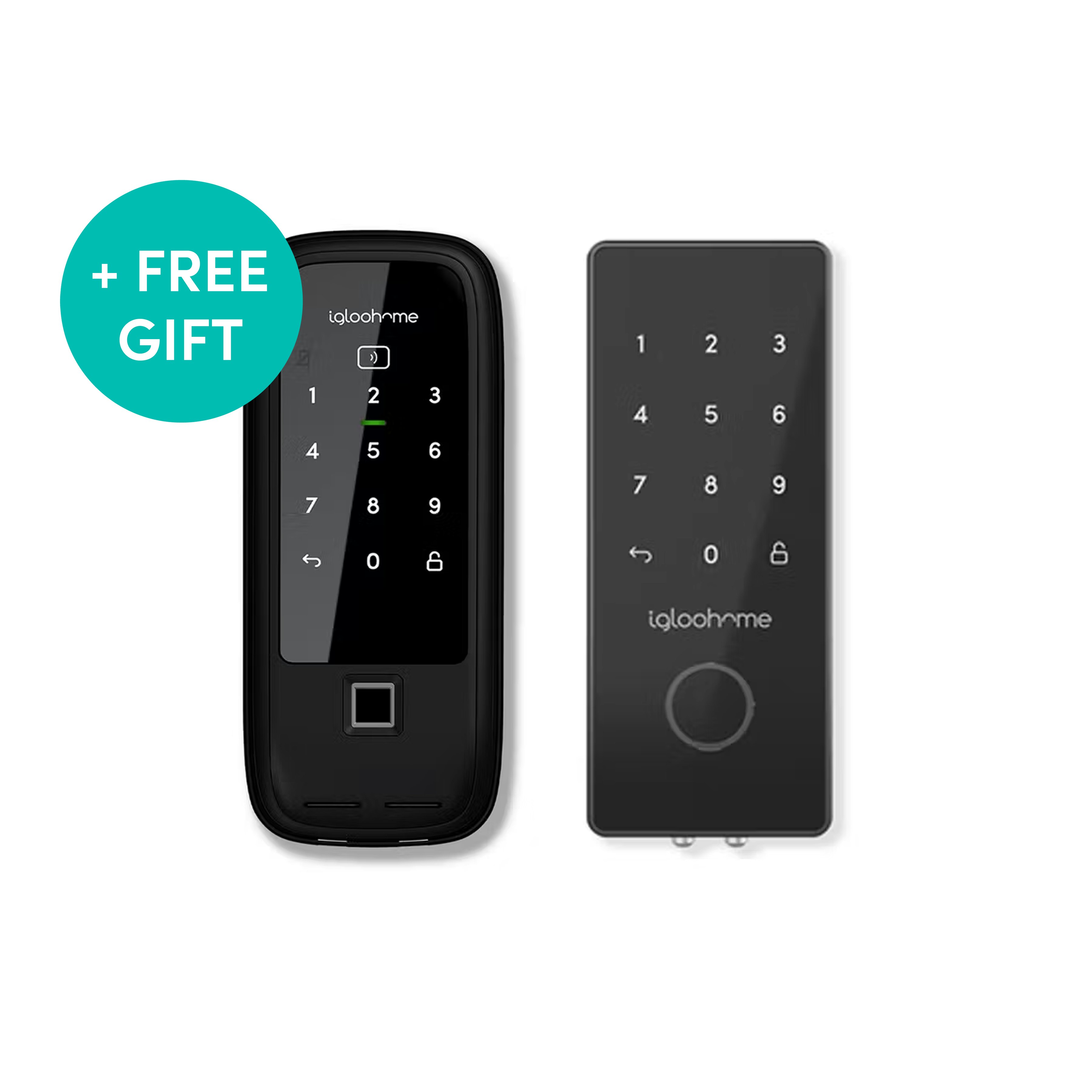 Igloohome Gate And Door Bundle Metal Gate 2 Fingerprint Smart Deadbolt