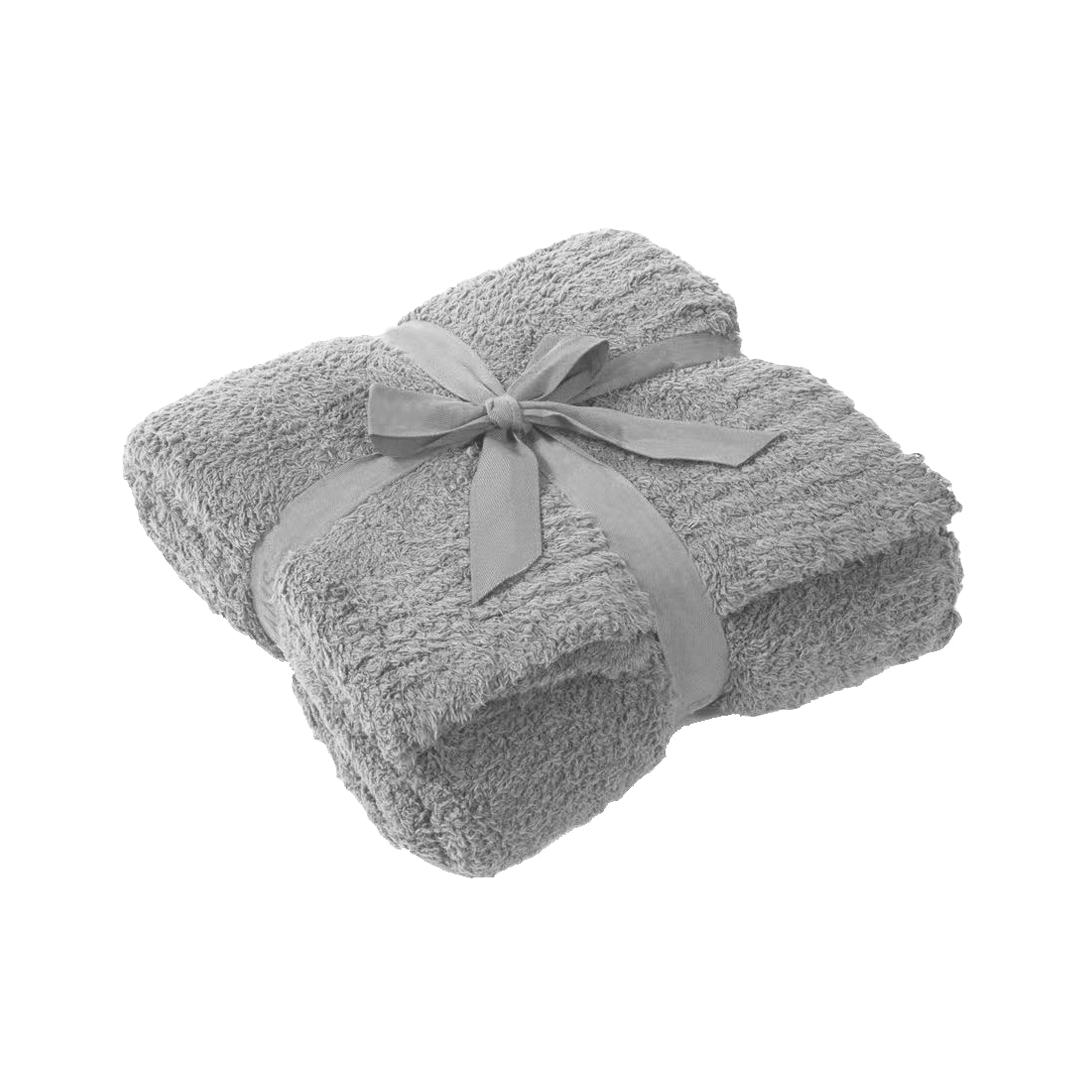 Mila Throw Blanket - Light Grey