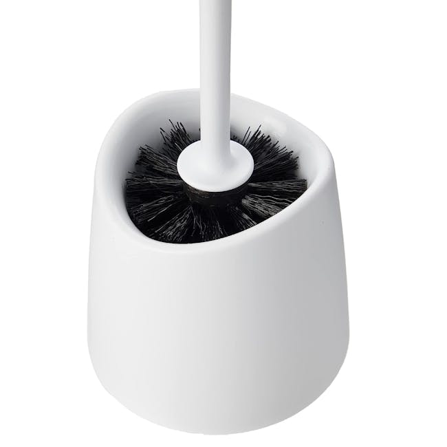Tatay Toilet Brush with Holder - Black - 5