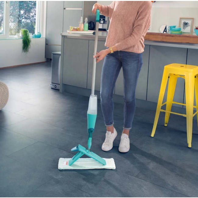 Leifheit Comfort-Spray Microfiber Easy Spray Floor Cleaning Mop XL - 7