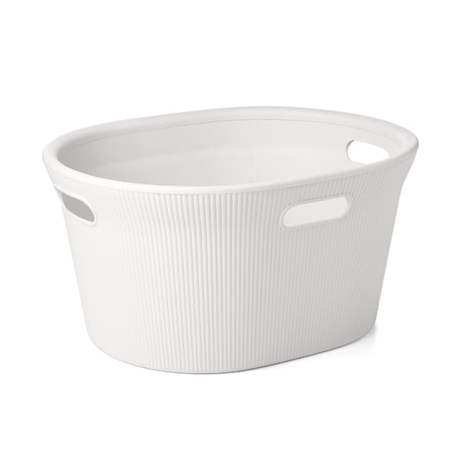Tatay Laundry Basket - White (2 Sizes) - 40L - 0