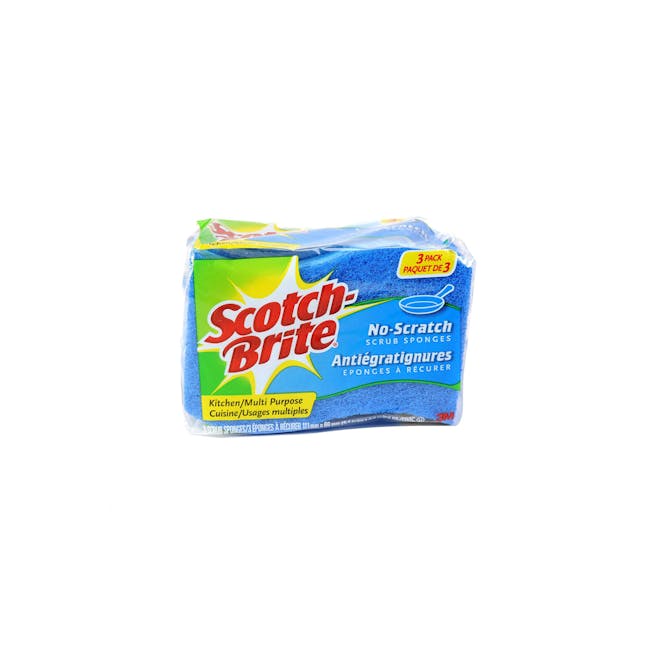 Scotch-Brite Non-Scratch Scrub-Sponge (Pack of 3) - 1