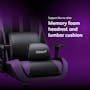 OSIM uThrone Gaming Massage Chair - Pink - 8