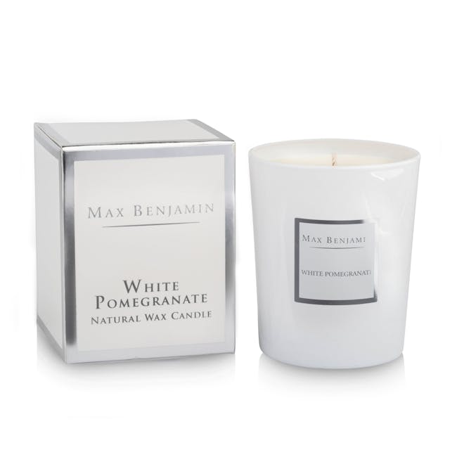 Max Benjamin Classic Candle 190g - White Pomegranate - 0