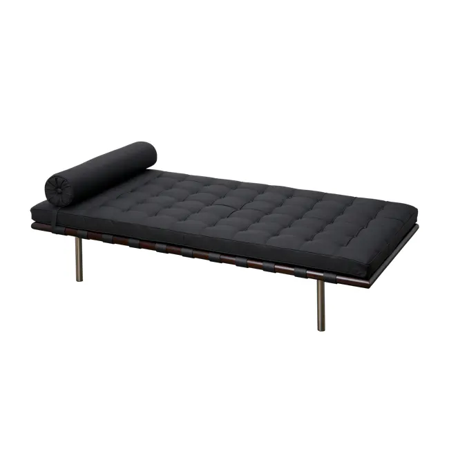 Benton Daybed - Black (Genuine Cowhide) - 10