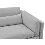 Liam 3 Seater Sofa with Ottoman - Slate - 9