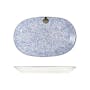 Table Matters Kori 12 inch Oval Shaped Plate - 0