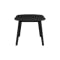 Werner Oval Extendable Dining Table 1.5m-2m - Black Ash - 7