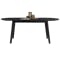 Werner Oval Extendable Dining Table 1.5m-2m - Black Ash - 6