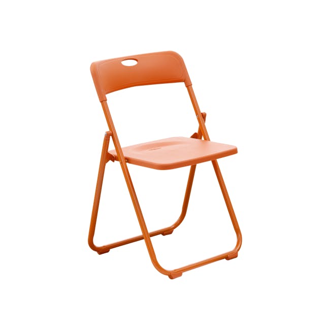 Nixon Folding Chair - Orange - 0