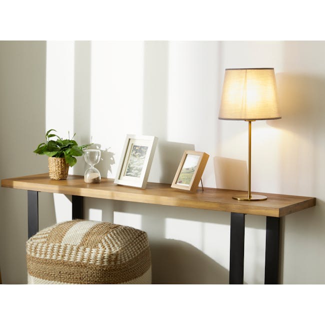 Billie Table Lamp - Light Grey - 1