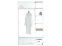 Esen Modular Open Wardrobe Set - White