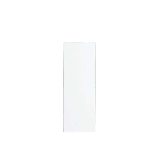 Fikk 1 Door Tall Cabinet - White - 0