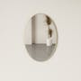 Hubba Oval Mirror 61 x 91 cm - Brass - 4