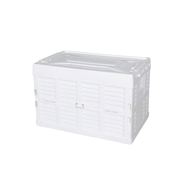 Kono Foldable Storage Box 38L - White - 1