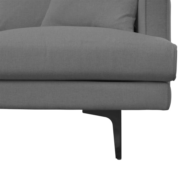 Declan 3 Seater Sofa - Black, Charcoal Grey - 12