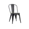Bartel Chair with Wooden Seat - Black, Walnut