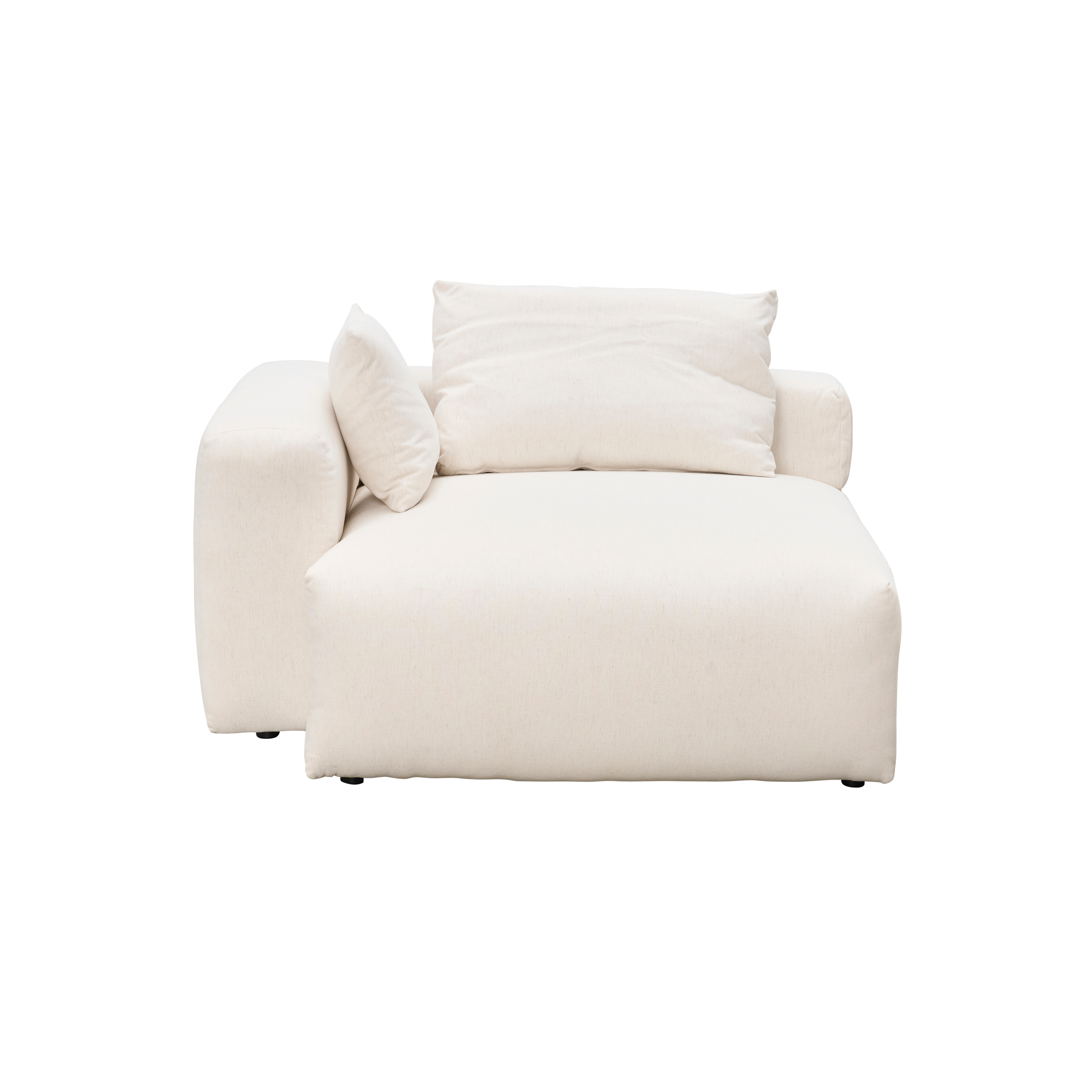 Blanca Left Arm Sofa Unit (Down Feathers)