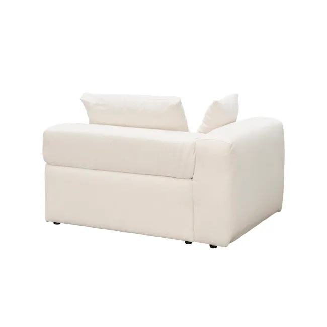 Blanca 3 Seater L-Shaped Sofa (Down Feathers) - 4