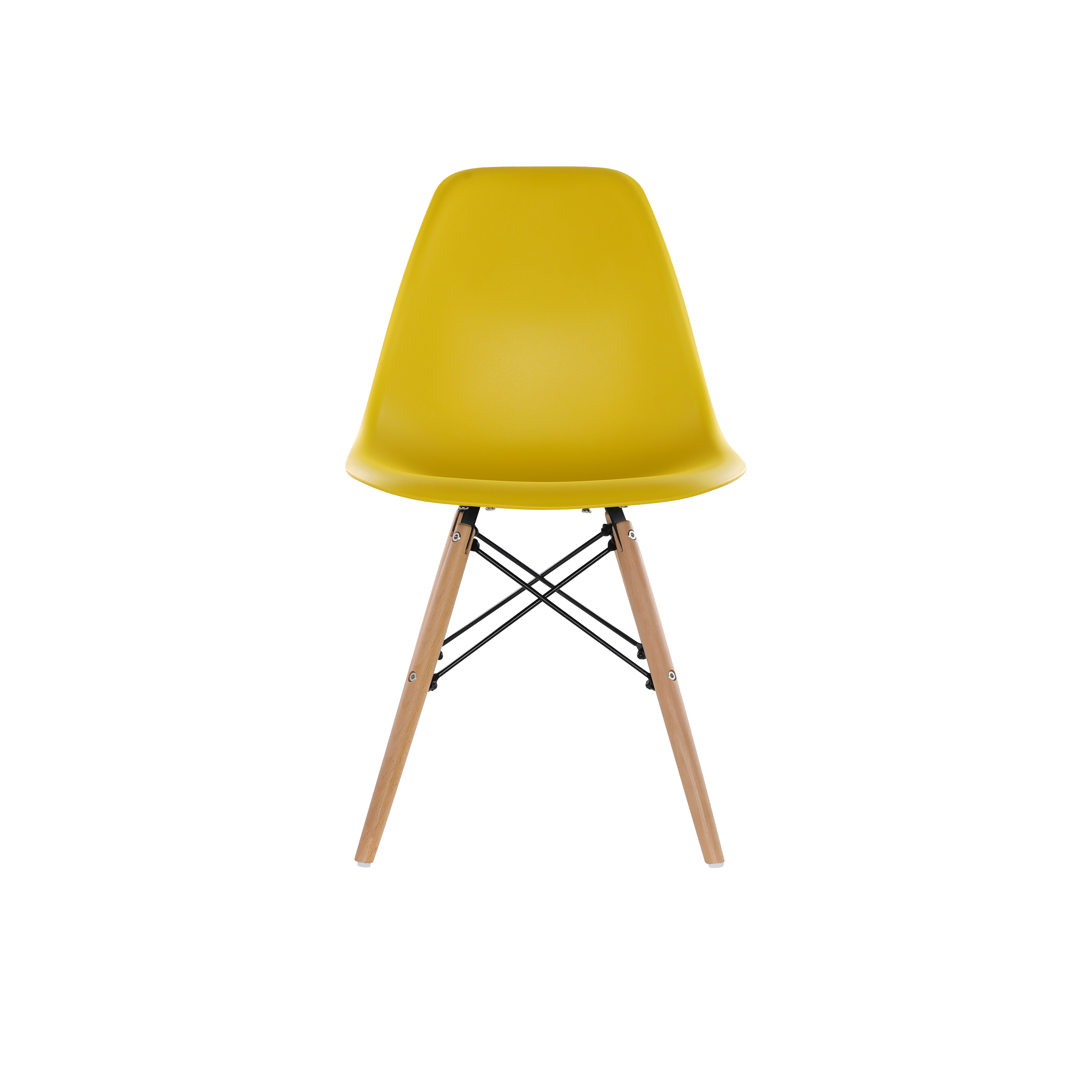 plastic chair yellow