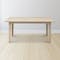 Leland Dining Table 1.8m with Leland Cushioned Bench 1.5m and 2 Leland Dining Chairs - 8