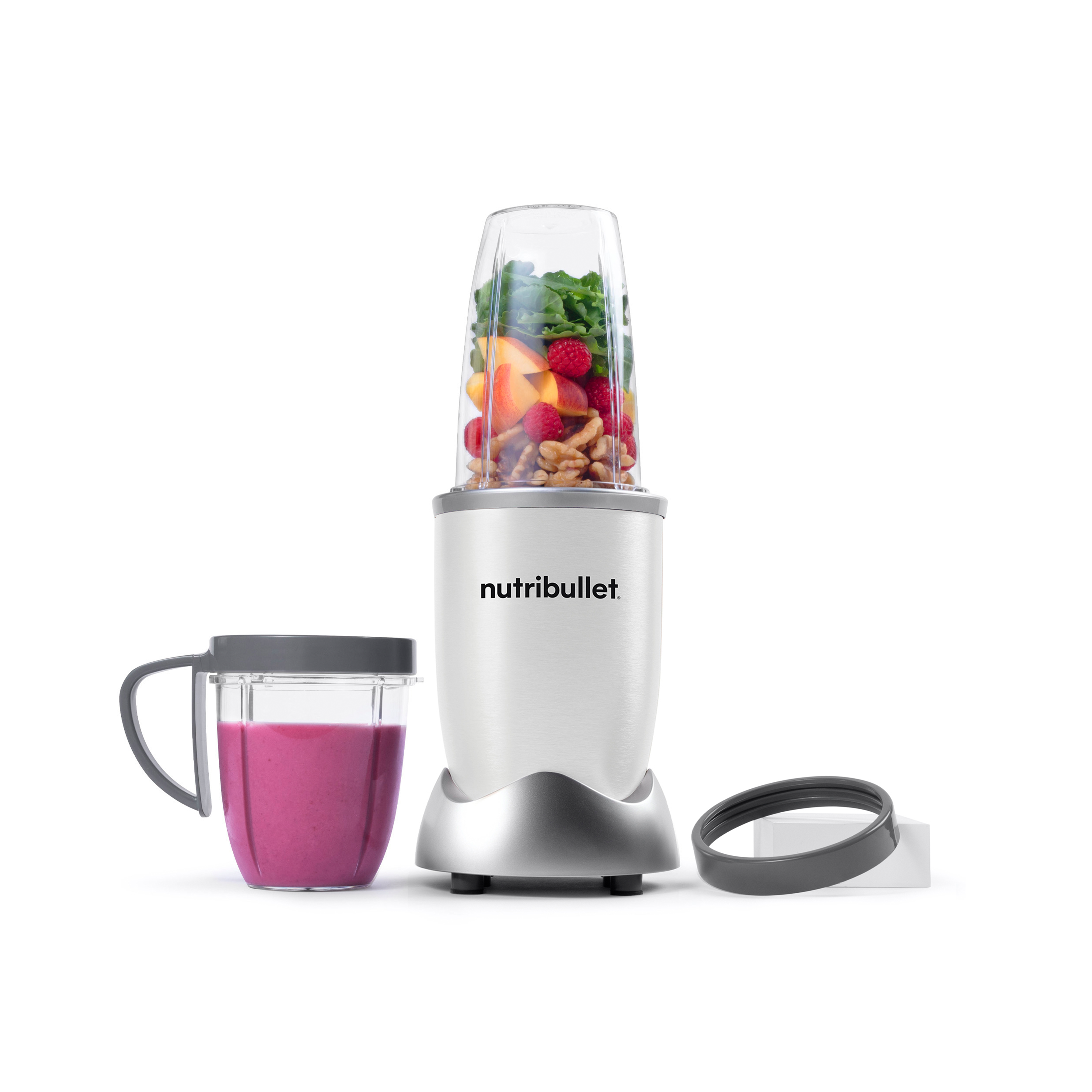 NutriBullet 600W Personal Blender Grey, NutriBullet HipVan