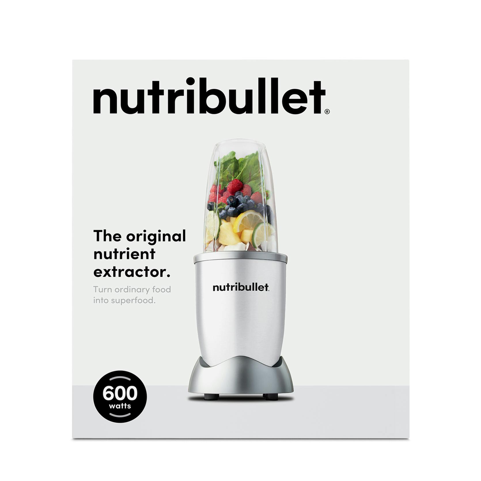 NutriBullet 600W Personal Blender, White