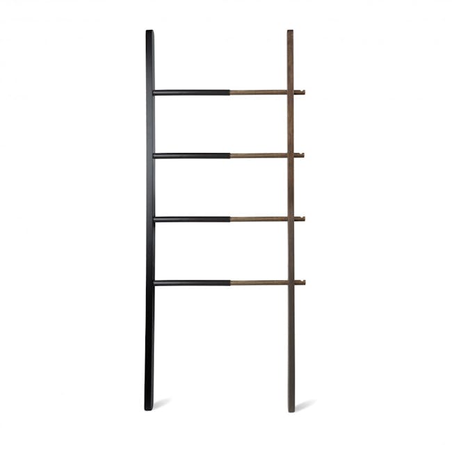 Hub Ladder - Black, Walnut (Extendable Width) - 0