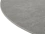 Arielle Round Dining Table 1.2m - Oak, Concrete Grey (Sintered Stone) - 4