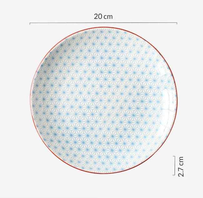 Table Matters Starry Blue Plate (3 Sizes) - 3