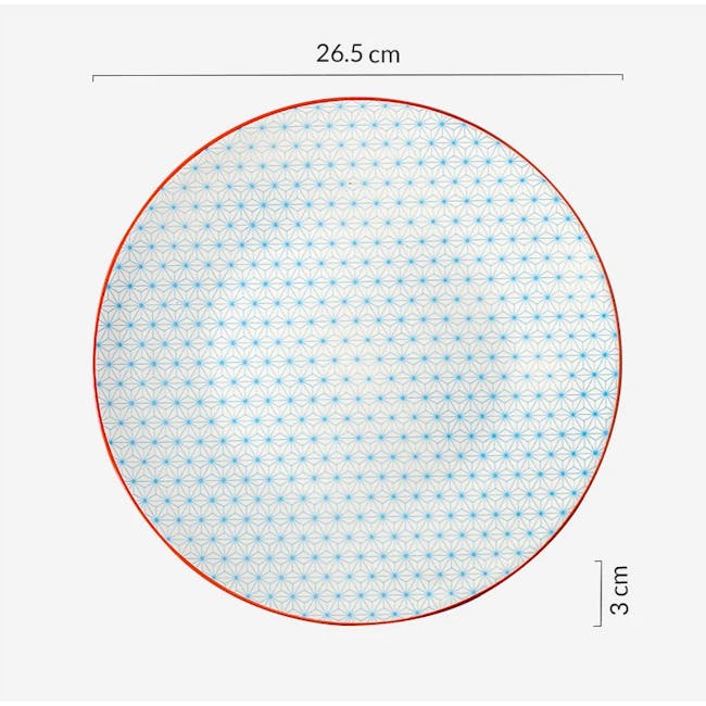 Table Matters Starry Blue Plate (3 Sizes) - 4