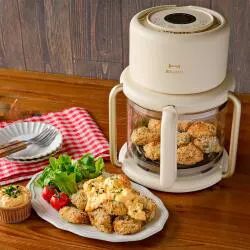 BRUNO Glass Air Fryer - Ivory, BRUNO Kitchen & Household